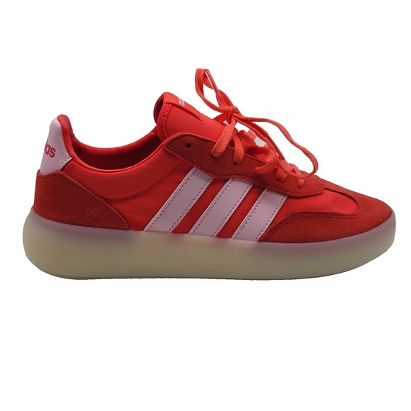Adidas Barreda Decode Womens 8.5 Red PinkSneakers ShoesJP9669